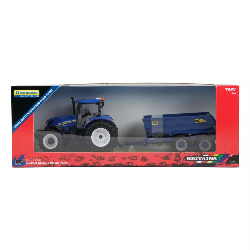 New Holland T6 con remolque NC