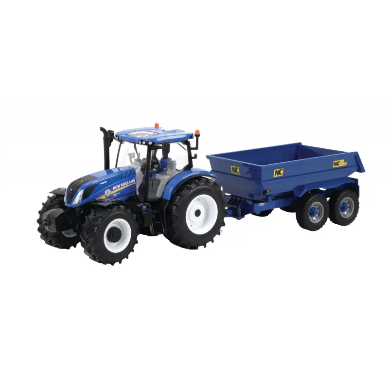 New Holland T6 con remolque NC