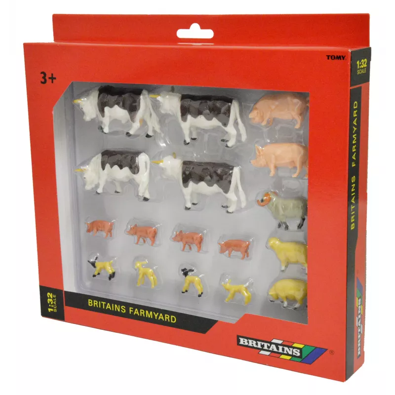 Paquete económico con 17 animales de granja