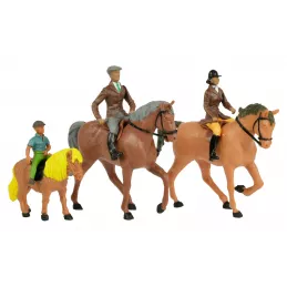 Caballos y jinetes