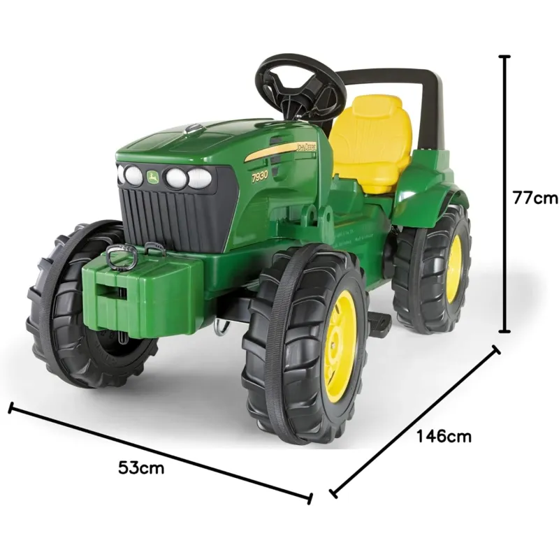 Tractor John Deere 7930 a pedales