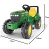 Tractor John Deere 7930 a pedales