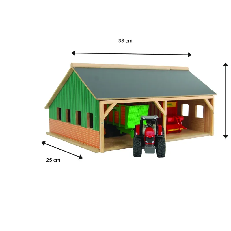 Hangar para tractores