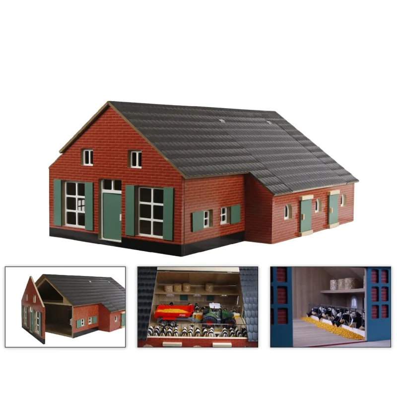 Granja con establos escala 1:32