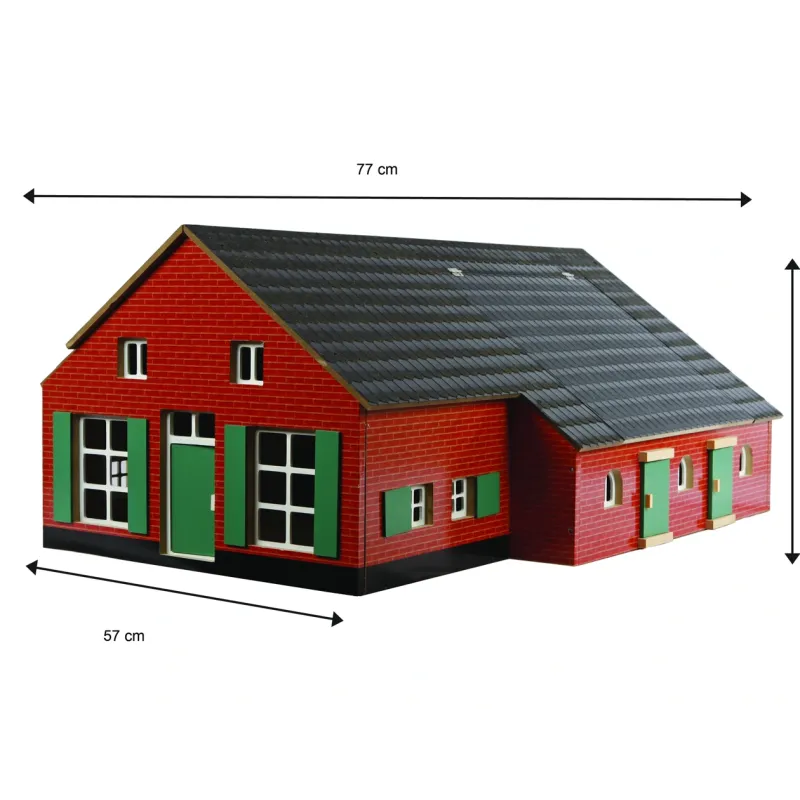 Granja con establos escala 1:32