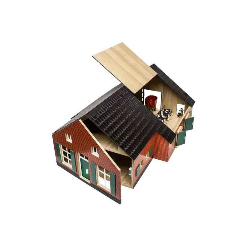 Granja con establos escala 1:32