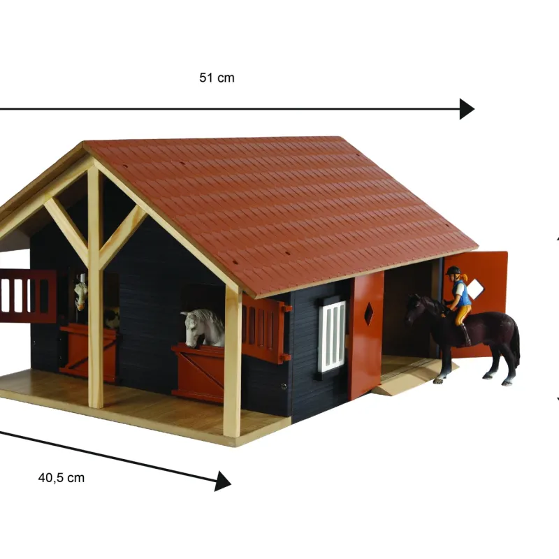 Establo con 2 compartimentos