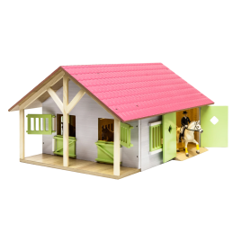 Establo rosa 2 compartimentos