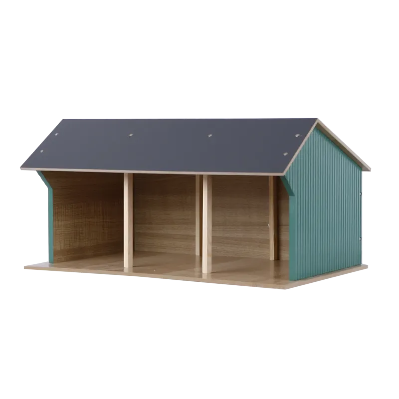 Cobertizo para tractor