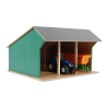 Cobertizo para tractor