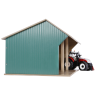 Cobertizo para tractor