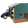 Hangar de madera para 2 tractores