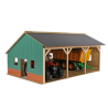 Hangar para 3 tractores - escala 1:16