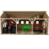 Hangar para 3 tractores - escala 1:16