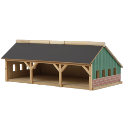 Hangar madera grande -escala 1:87