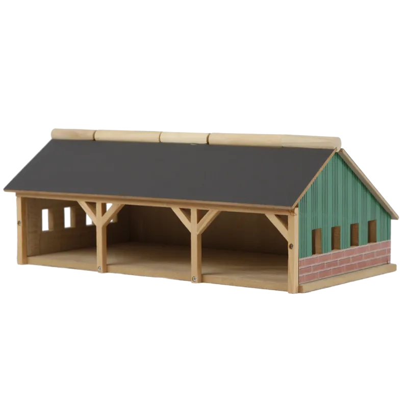 Hangar madera grande -escala 1:87