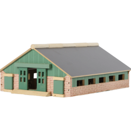 Establo de madera - escala 1:87