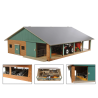 Establo con sala de ordeño - escala 1:32