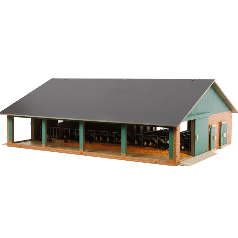 Establo con sala de ordeño - escala 1:32