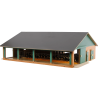 Establo con sala de ordeño - escala 1:32
