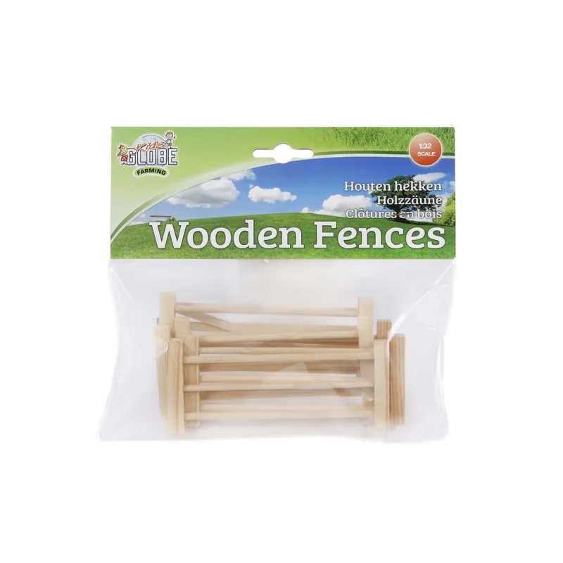 Set de Vallas de madera 6 piezas - escala 1:32