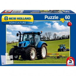New Holland - T6AC: 60 piezas Puzzle