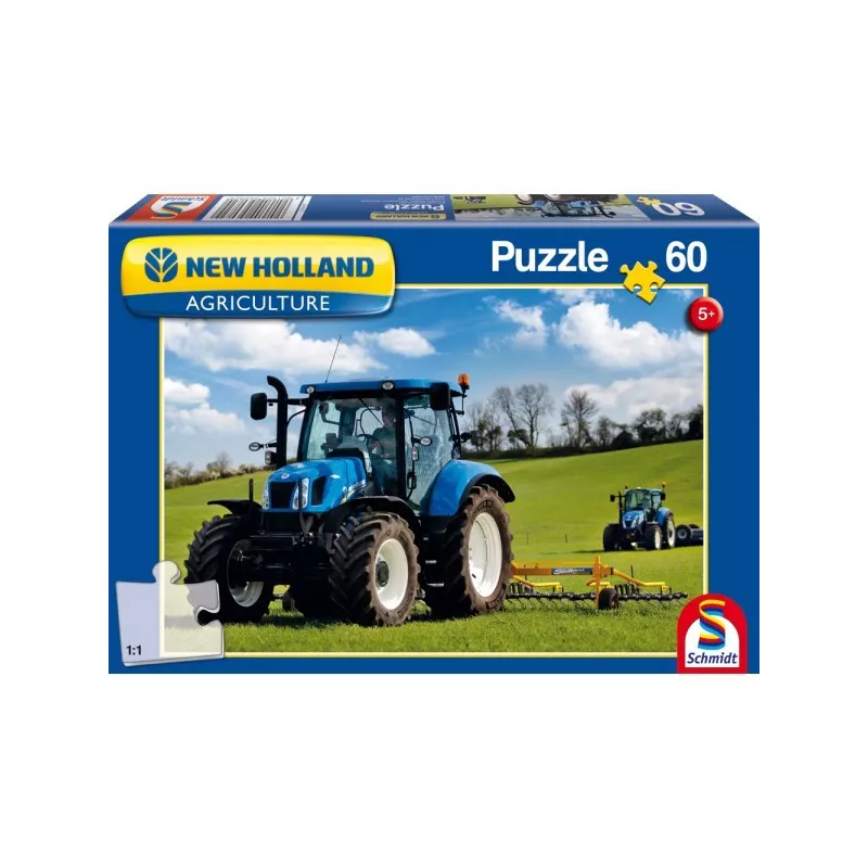 New Holland - T6AC: 60 piezas Puzzle