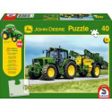 John Deere 6630 con el campo pulverizador puzzle