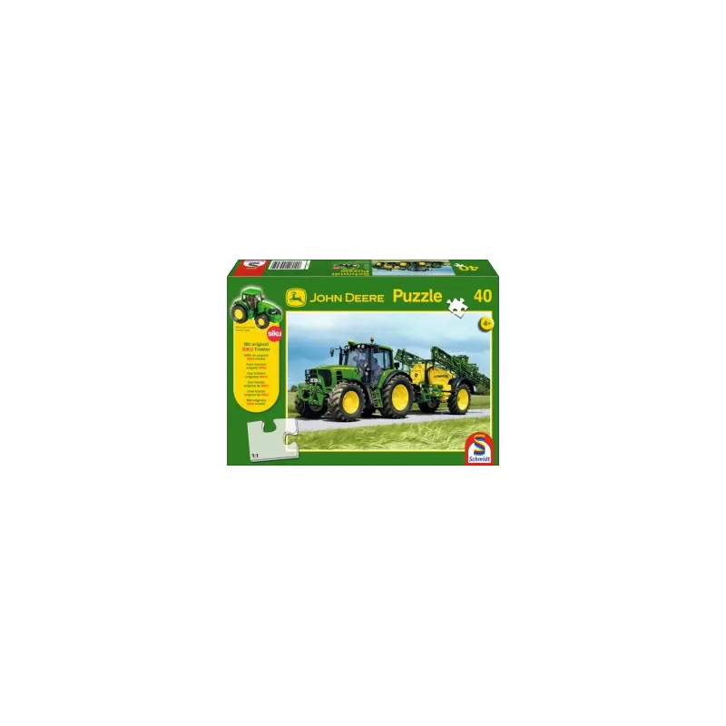 John Deere 6630 con el campo pulverizador puzzle