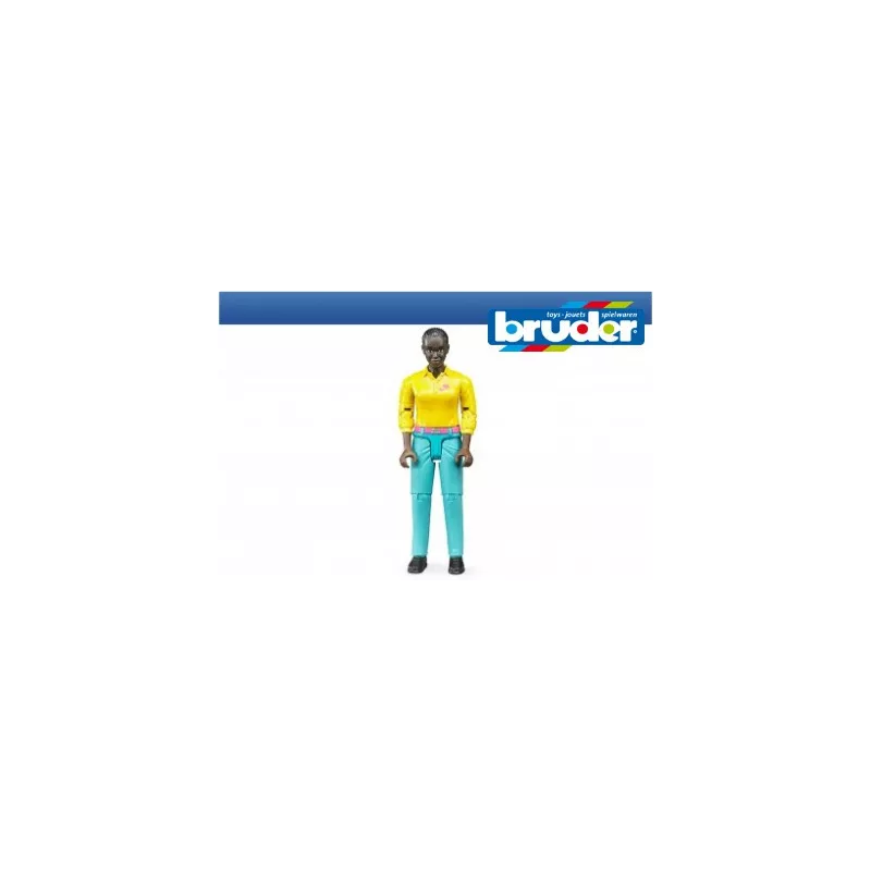 Mujer piel oscura - escala 1:16