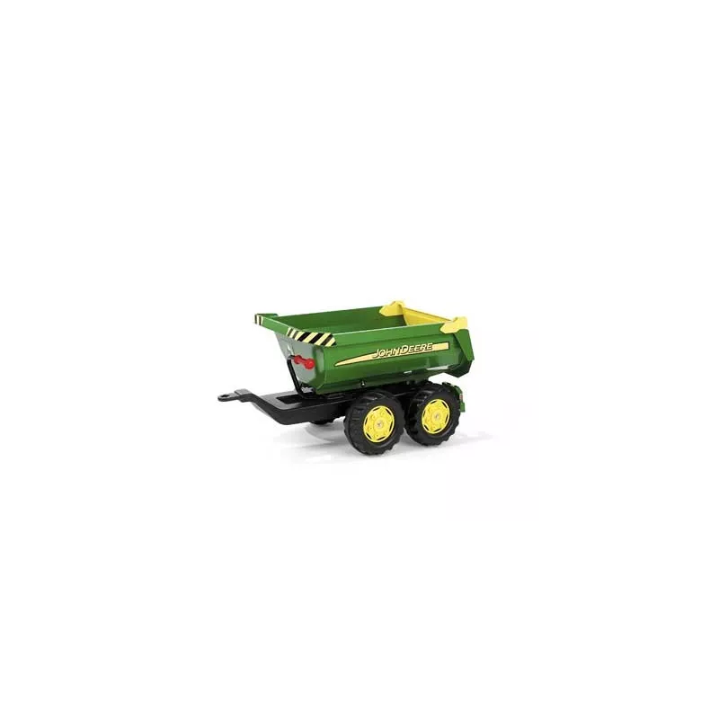 Remolque 2 ejes John Deere para tractor a pedales