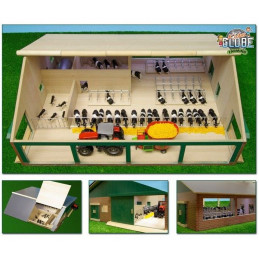 Establo con sala de ordeño - escala 1:32