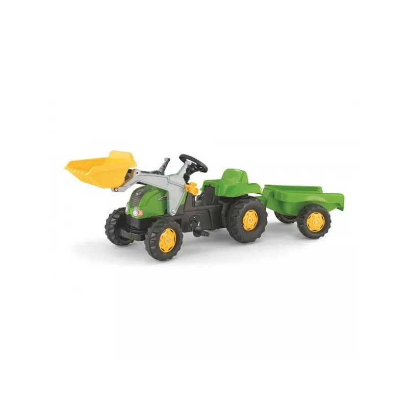 Rolly Kid Verde con remolque y pala