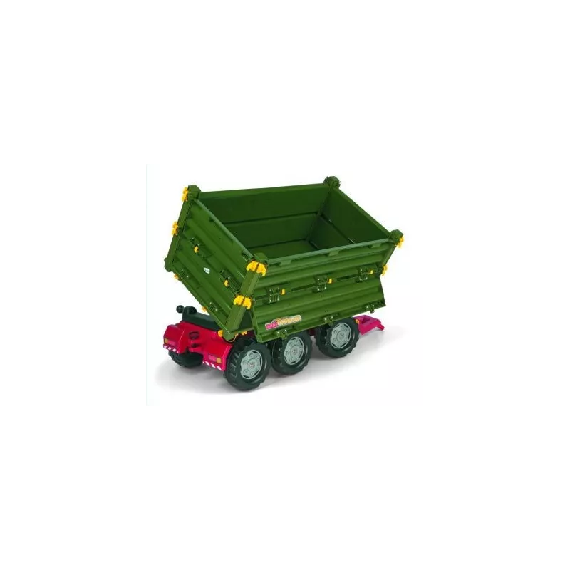 Remolque 3 ejes para tractor a pedales