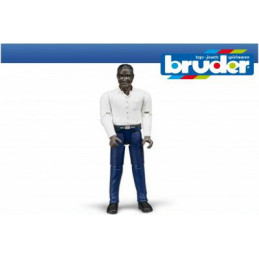 Hombre de piel oscura - escala 1:16