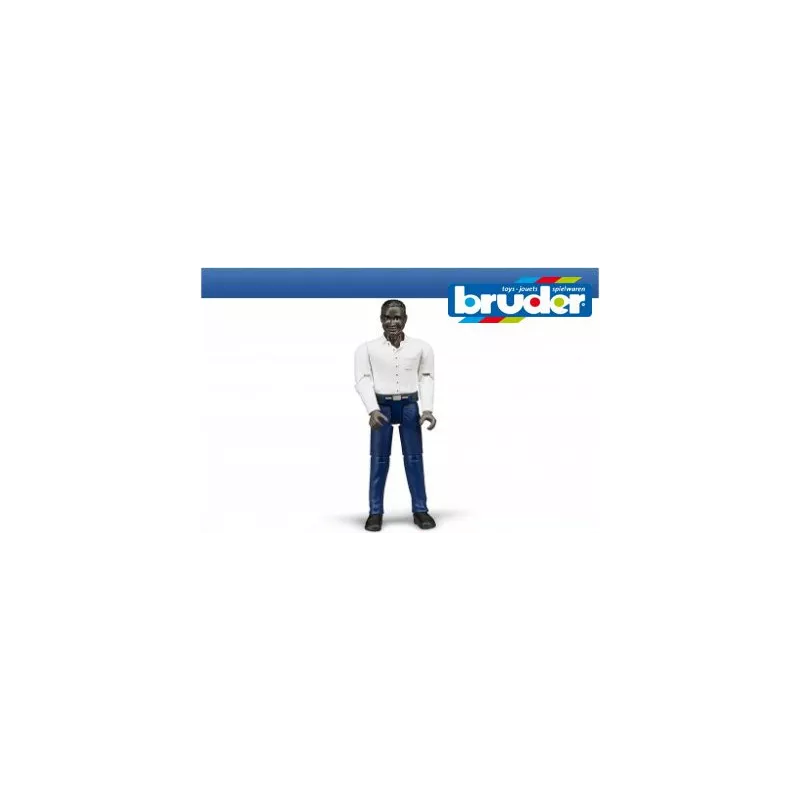 Hombre de piel oscura - escala 1:16