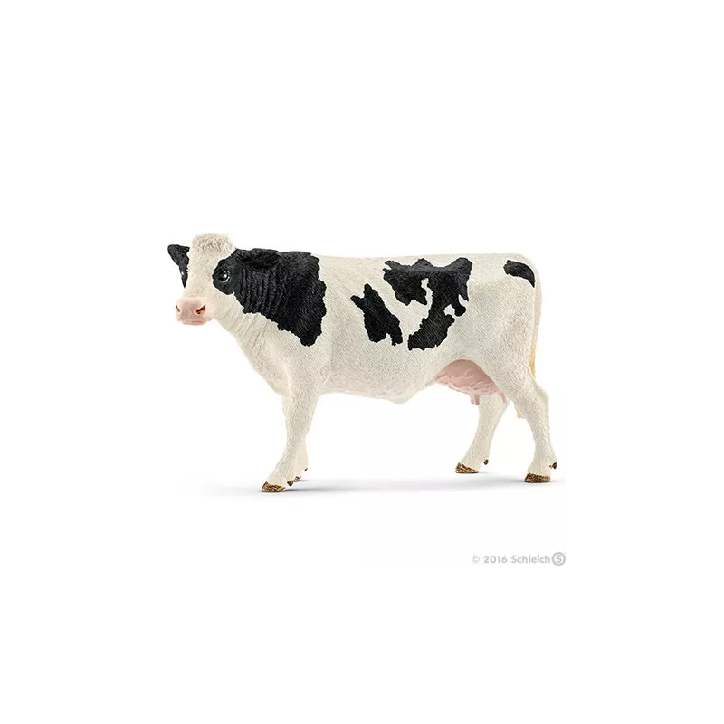 Vaca frisona de manchas negras