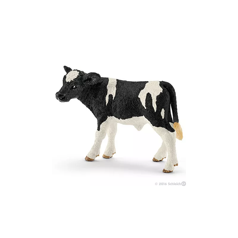 Ternero frisón de manchas negras