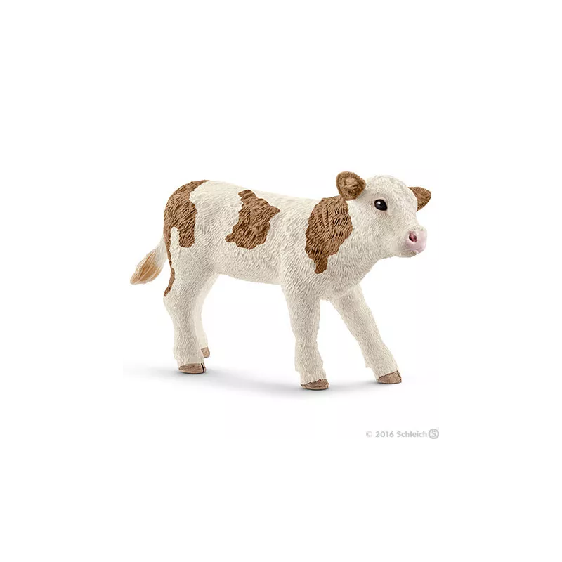 Ternero de raza Fleckvieh