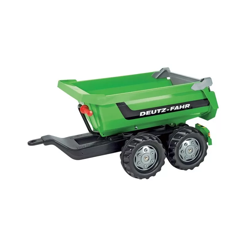 Remolque 2 ejes para tractor a pedales