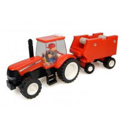 CASE con rotoempacadora