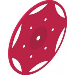 Llanta roja 160 Diametro