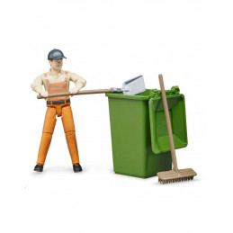 Set operario limpieza - escala 1:16