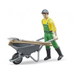 Set operario jardinería - escala 1:16