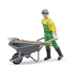 Set operario jardinería - escala 1:16