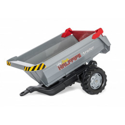 Remolque un eje para tractor de pedales