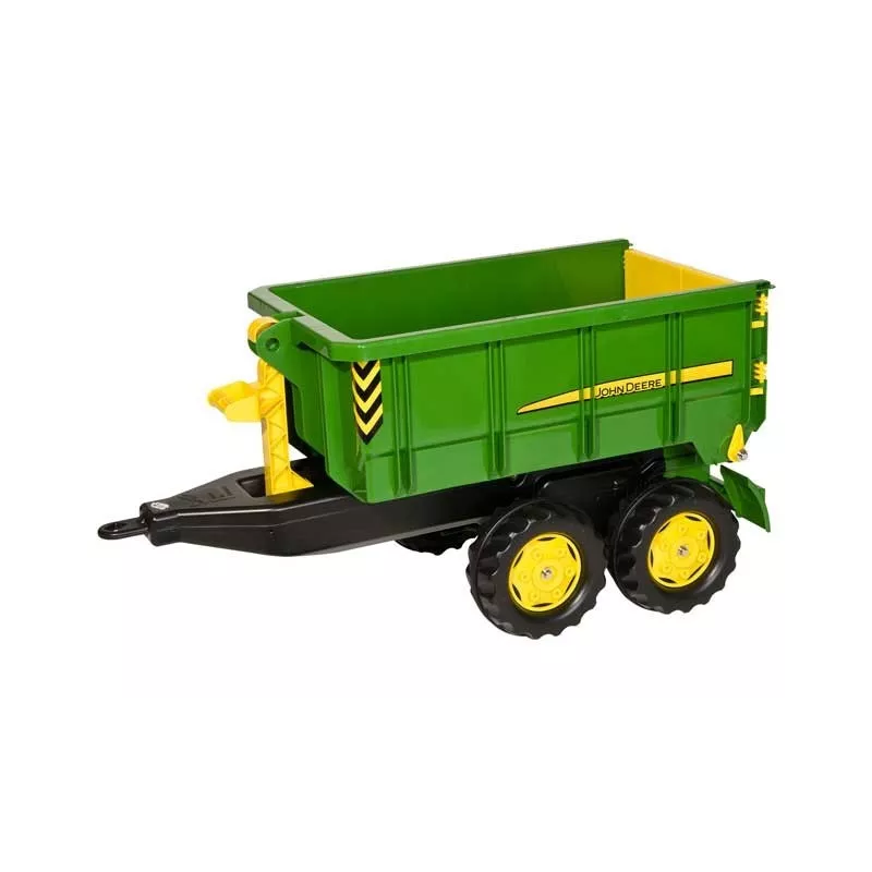 Remolque 2 ejes John Deere para tractor a pedales