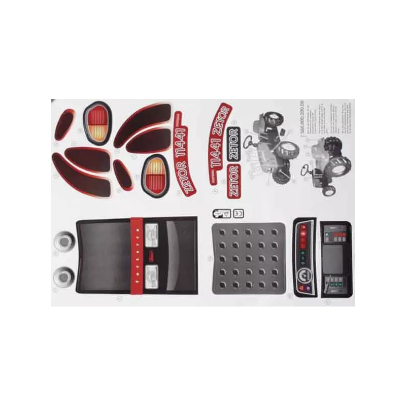 Pegatina Zetor 11441