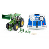 John Deere 7310R frontal remoto