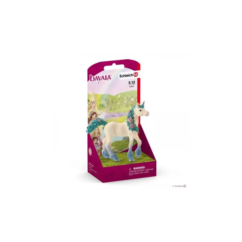 Unicornio florido, potro